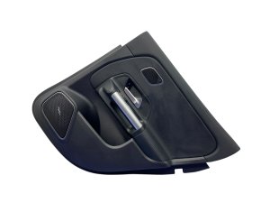 2021-2024 Mercedes-Benz GLA250 Black Door Interior Trim Panel with Handle and Switches - Rear, Right (Passenger) (Used OEM)