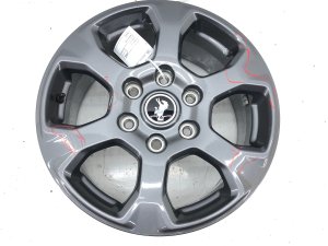2021-2025 Ford Bronco Gray 17x7.5 6-Spoke Charcoal Painted Alloy Wheel (Used OEM)