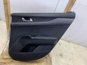 2021-2024 Kia K5 Black Door Interior Trim Panel Assembly - Rear, Right (Passenger) (Used OEM)