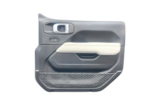 2018-2026 Jeep Wrangler Black Door Interior Trim Panel - Front, Right (Passenger) (Used OEM)