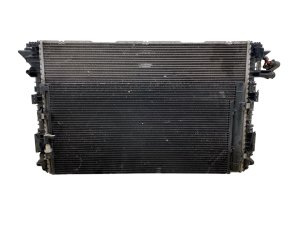 2016-2018 Audi S6 Radiator and A/C Condenser Fan Assembly (Used OEM)