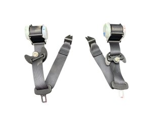 2024-2026 Mazda CX-90 Black 3rd Row Seat Belt Assembly Set - Rear, Right (Passenger) (Used OEM)