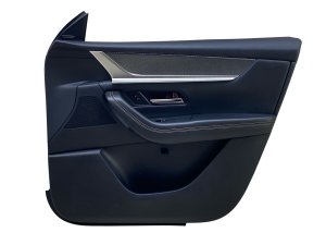 2025 Mazda CX-70 Black w/ Brown Door Interior Trim Panel - Front, Right (Passenger) (Used OEM)