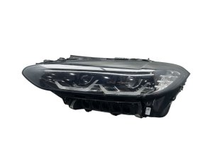 2021-2025 BMW M4 Black Shadowline LED Headlight Assembly - Front, Left (Driver) (Used OEM)