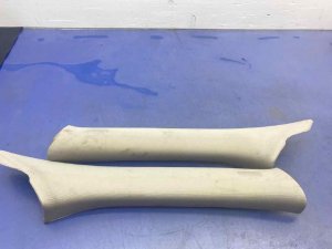 2012-2015 Mercedes-Benz ML350 Gray A-Pillar Trim Panel Set - Front, Left (Driver) (Used OEM)