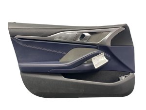 2019-2024 BMW M8 Blue Door Interior Trim Panel - Front, Left (Driver) (Used OEM)