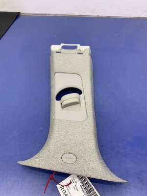 2020-2022 Hyundai Palisade Beige Upper Center B-Pillar Trim Cover Panel (Used OEM)