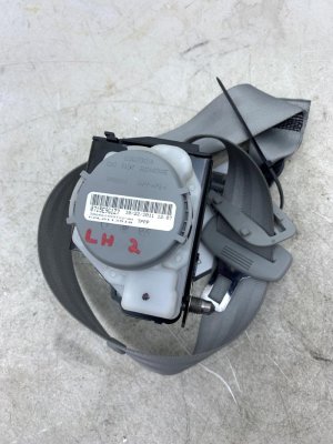 2011-2018 Audi A8 Gray Seat Belt Assembly - Rear, Left (Driver) (Used OEM)