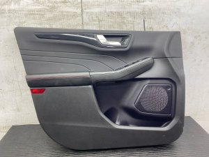2023-2025 Ford Escape Ebony (Black) Door Interior Trim Panel - Front, Left (Driver) (Used OEM)