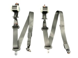 2019-2023 Hyundai Santa Fe Black Seat Belt Retractor Assembly Set - Rear, Right (Passenger) (Used OEM)