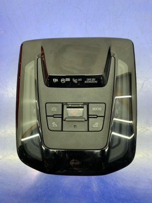 2021-2022 Toyota Venza Black Overhead Roof Console Dome Light Assembly - Front (Used OEM)