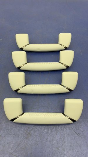 2018-2024 Lexus LS500 Tan Front and Rear Interior Grab Handle Set (Used OEM)