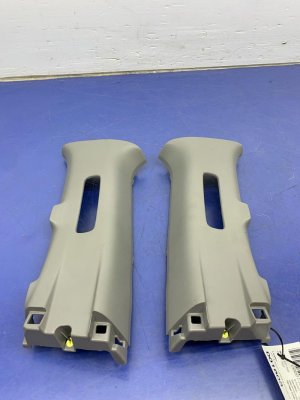 2018-2024 Honda Odyssey Gray Upper B-Pillar Trim Cover Set (Used OEM)