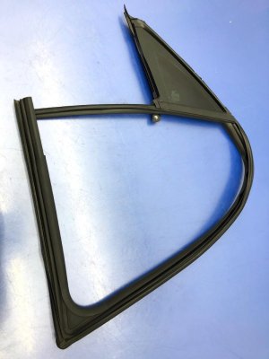 2021-2024 Kia K5 Door Quarter Glass with Weatherstrip - Front, Left (Driver) (Used OEM)