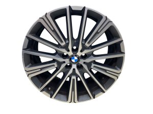 2023-2025 BMW X1 Silver 20x8 15-Spoke Silver Alloy Wheel (Used OEM)