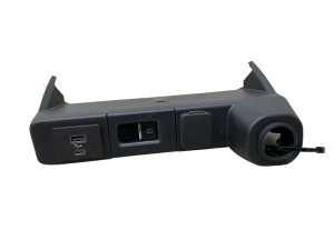 2022-2025 Ford F-150 Lightning Black Power Sliding Glass Switch with USB Ports - Rear (Used OEM)