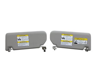 2018-2025 Mitsubishi Eclipse Cross Sun Visor Set without Illumination - Front (Used OEM)