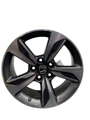 2018-2024 Honda Odyssey Gray 18x7.5 5-Spoke Machined Charcoal Alloy Wheel (Used OEM)