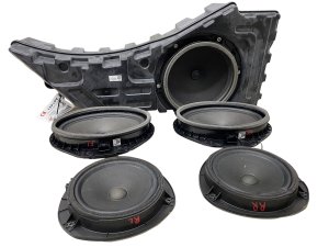 2018-2024 Ford Expedition Bang & Olufsen Premium 5-Piece Speaker and Subwoofer Set - Front (Used OEM)