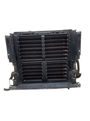 2025 Mazda CX-70 Radiator and Condenser Fan Shroud with Shutter (Used OEM)