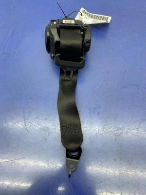 2017-2022 BMW M760i xDrive Black Seat Belt Assembly - Rear, Left (Driver) (Used OEM)
