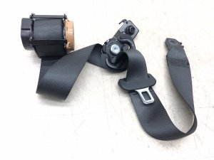 2022-2024 Kia EV6 Black Outer Seat Belt Assembly - Rear, Right (Passenger) (Used OEM)