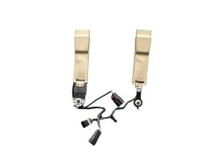 2018-2024 Lincoln Navigator Tan Seat Belt Buckle Set - Front, Left (Driver) (Used OEM)