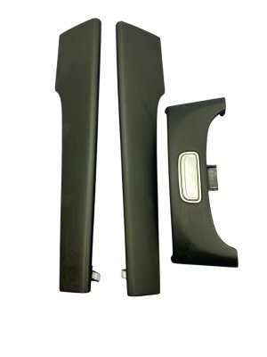 2021-2023 Hyundai Santa Fe Black Center Console Armrest Molding Trim with Button (Used OEM)