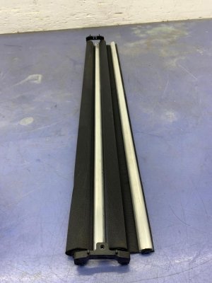 2010-2016 Mercedes-Benz E500 Black Front and Rear Panoramic Sunroof Rolling Sunshade Set (Used OEM)