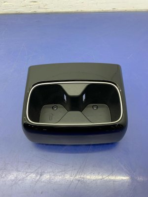 2020-2022 Kia Telluride Black Center Console Cup Holder Trim - Rear (Used OEM)