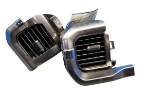 2022-2025 Ford F-150 Lightning Dashboard Outer Air Vent Set - Front (Used OEM)