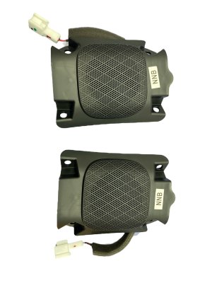 2022-2025 Genesis GV70 Obsidian Black D-Pillar Tweeter Speaker Set with Covers - Rear (Used OEM)