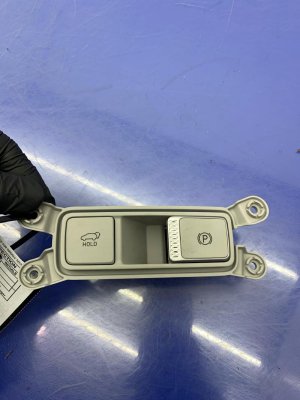 2020-2022 Hyundai Palisade Beige Parking Brake and Power Liftgate Control Switch - Rear (Used OEM)