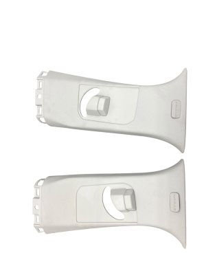2021-2023 Jeep Grand Cherokee L Gray Upper B-Pillar Trim Cover Set (Used OEM)