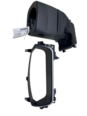 2019-2024 Jaguar I-Pace Black Upper and Lower Steering Column Housing Bezel Trim - Front (Used OEM)