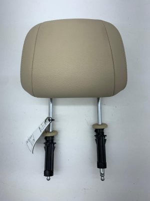 2014-2018 BMW X5 Beige Seat Headrest Cushion - Front, Right (Passenger) (Used OEM)
