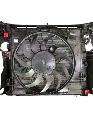 2012-2015 Mercedes-Benz ML350 850-Watt Radiator and Condenser Fan Assembly (Used OEM)