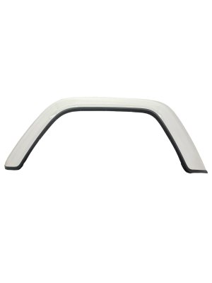 2020-2025 Jeep Gladiator White Wide Trac Fender Flare - Rear, Left (Driver) (Used OEM)