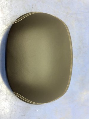 2014-2016 Maserati Ghibli Brown Dashboard Speedometer Gauge Cluster Trim Cover Panel (Used OEM)