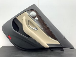 2017-2023 Mercedes-Benz E500 Beige Door Interior Trim Panel - Rear, Right (Passenger) (Used OEM)