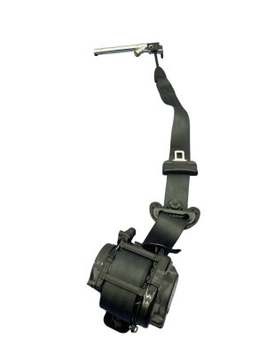 2021-2025 Ford Mustang Mach-E Black Seat Belt Assembly with Pretensioner - Front (Used OEM)