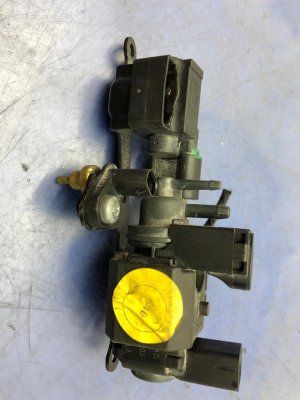 2017-2025 Porsche Macan Vacuum Solenoid Valve with Pipe Line Pressure Sensor (Used OEM)