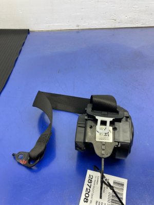 2017-2023 BMW 528i Black Seat Belt Assembly - Rear, Right (Passenger) (Used OEM)