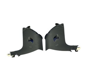 2017-2019 Audi Q7 Black D-Pillar Trim Cover Panel Set - Rear, Left (Driver) (Used OEM)