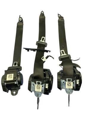 2016-2022 BMW M760i xDrive Black Seat Belt Retractor Set - Rear, Right (Passenger) (Used OEM)