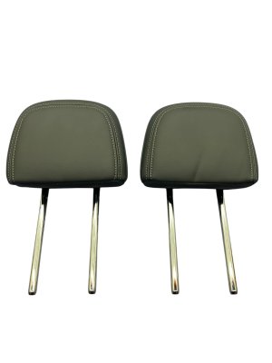 2025 Buick Enclave Ebony (Black) 2nd Row Leatherette Seat Headrest Set - Rear, Right (Passenger) (Used OEM)