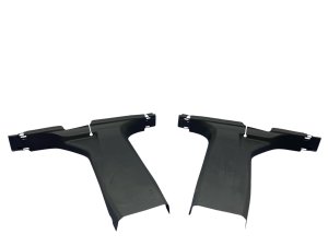 2021-2023 Ford Bronco Black Lower B-Pillar Trim Cover Panels - Front (Used OEM)