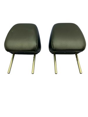 2017-2025 Mazda CX-5 Black Seat Leather Headrest Set - Front, Right (Passenger) (Used OEM)