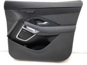 2018-2023 Jaguar E-Pace Black Door Interior Trim Panel Assembly - Front, Right (Passenger) (Used OEM)