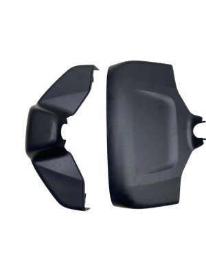 2017-2020 Maserati Levante Black Interior Rear View Mirror Trim Cover Set (Used OEM)